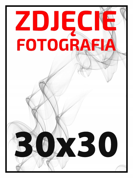 FOTOGRAFIA ZDJĘCIE ODBITKA 30x30 cm PAPIER MATOWY