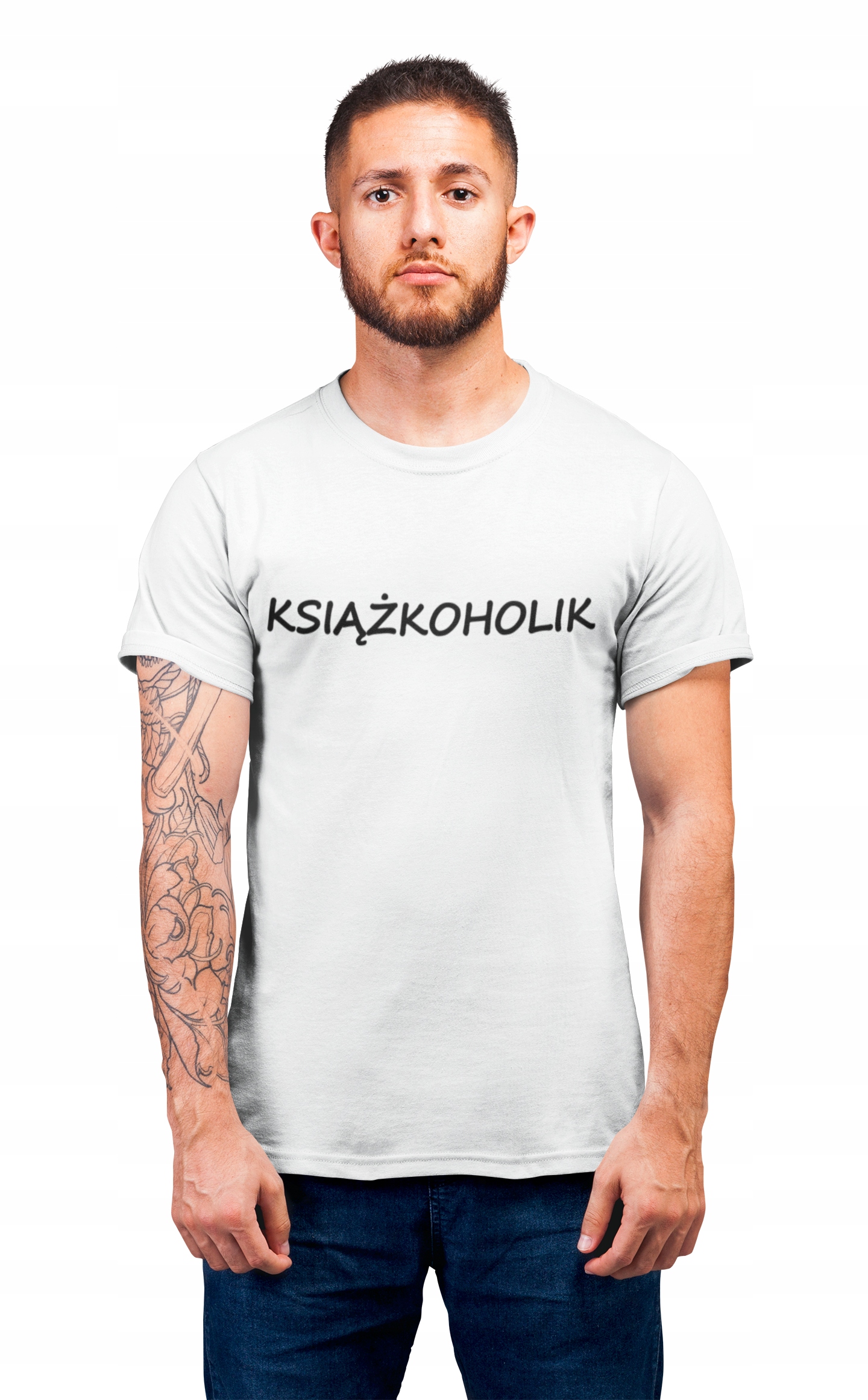 

Koszulka Zabawna Książkoholik Prezent Książka Hit