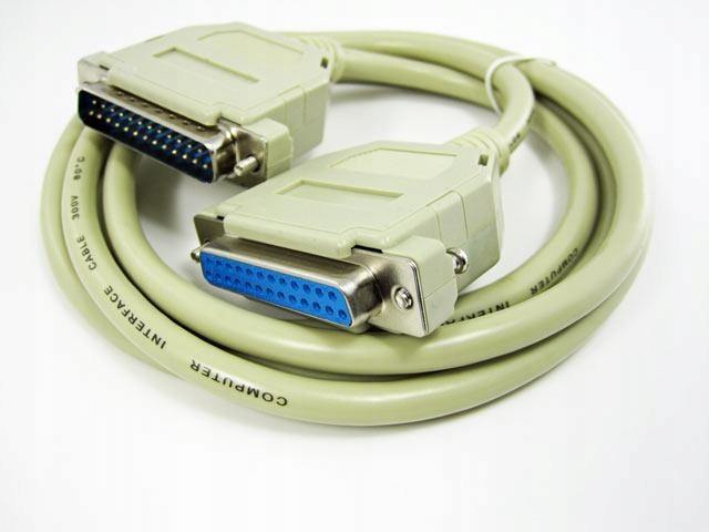przedłużacz port równoległy LPT DB25 25 pin 5,0m