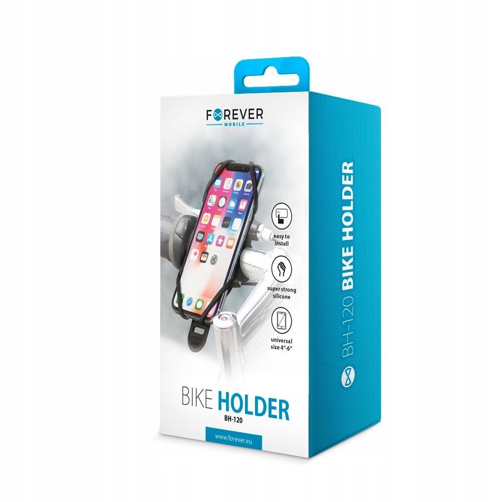 Uchwyt na motor na telefon Forever BH-120 do 6cali