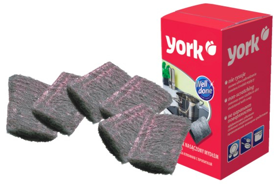 

Czyściki kuchenne do garnków naczyń York 6 sztuk