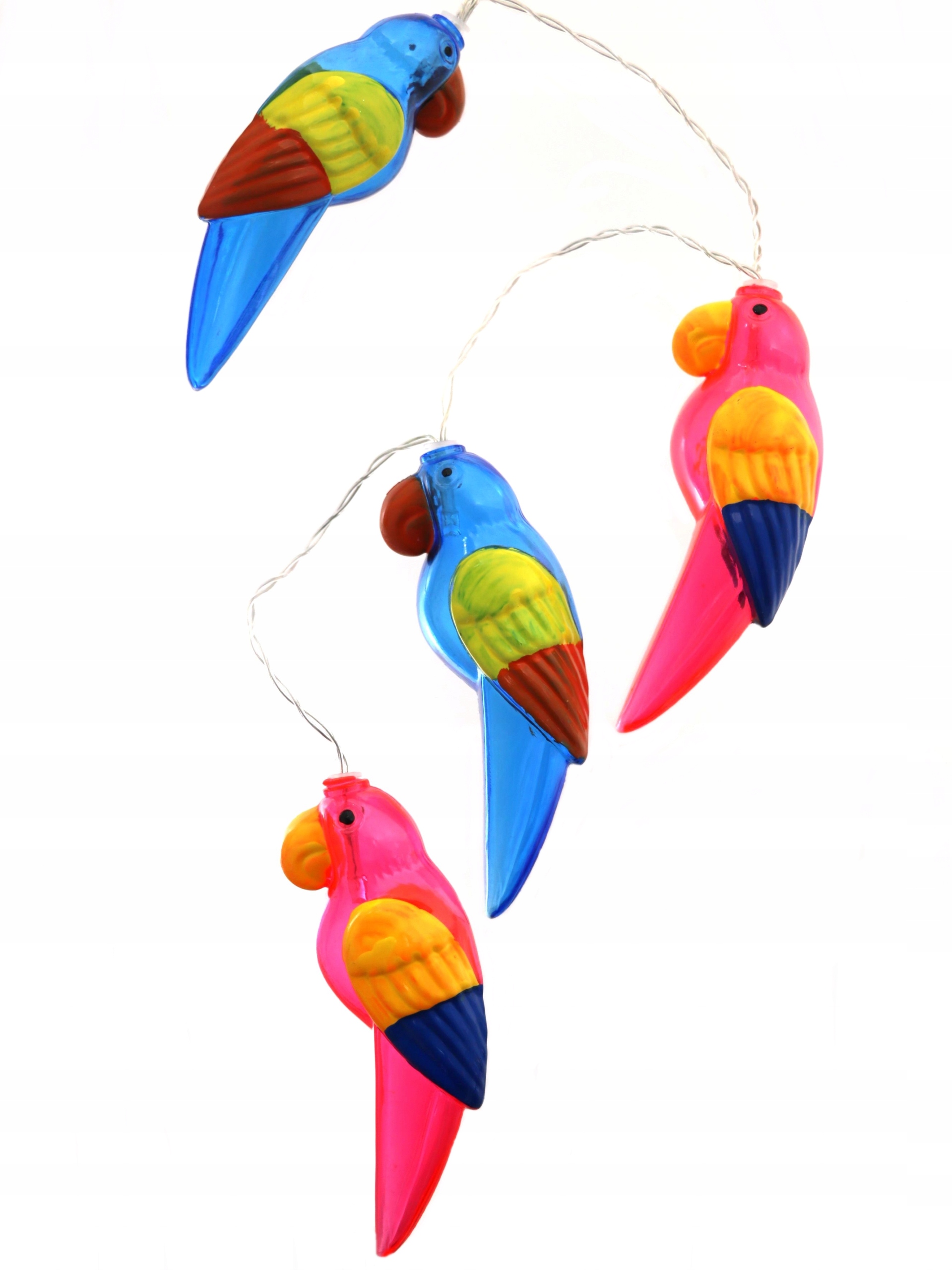 

Girlanda Led Ledowe lampki Papugi 10 Led plastik