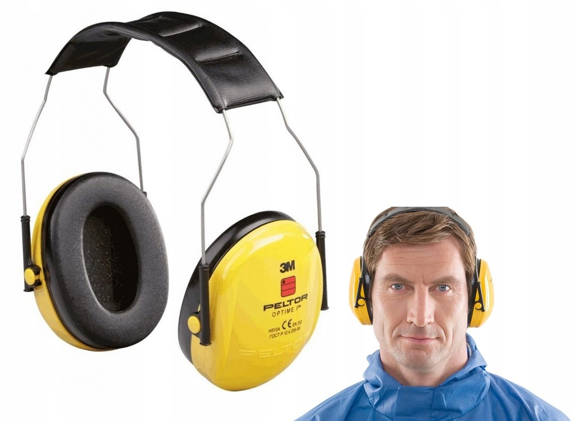 Наушники Peltor Optime и защитные наушники 3M