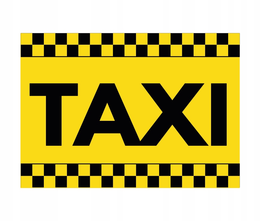 

Magnes na samochód auto Taxi przewóz osób podwózka