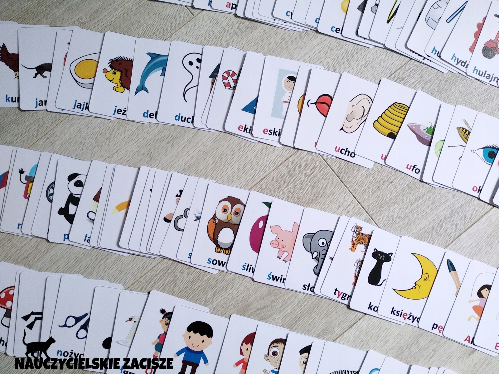 czytanie globalne ALFABET 138 obrazków Nośnik książka papierowa