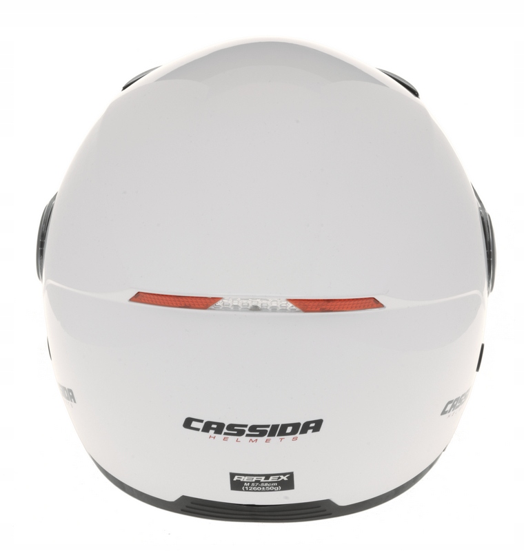 KASKI MOTOCYKLOWE LED DŁUGA SZYBA CASSIDA M Rozmiar M