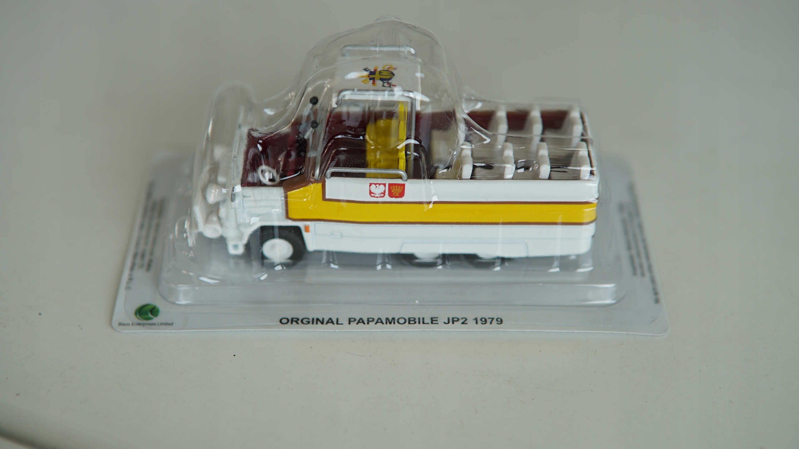 Model samochodu Star 660 Papamobile JP2