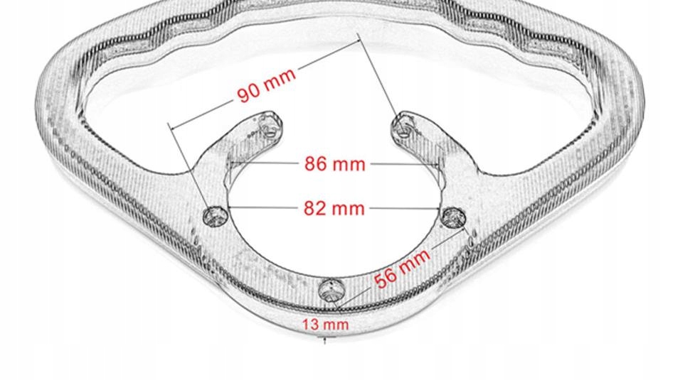 ANGRIP UCHWYT DLA PASAŻERA MOCOWANIE NA BAK Producent inny