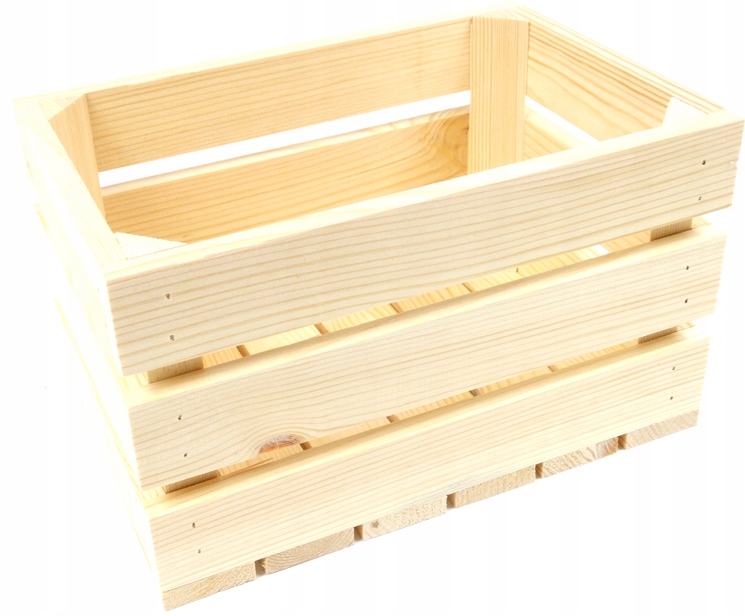 

Skrzynka Drewniana Dekoracyjna Heblowana 30x20x18