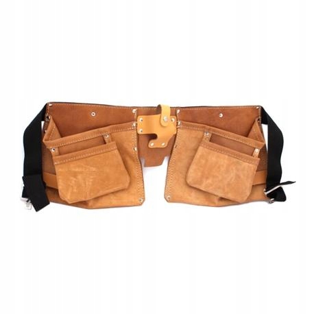 Kožený Montážní Pás Na Nářadí S Kapsami