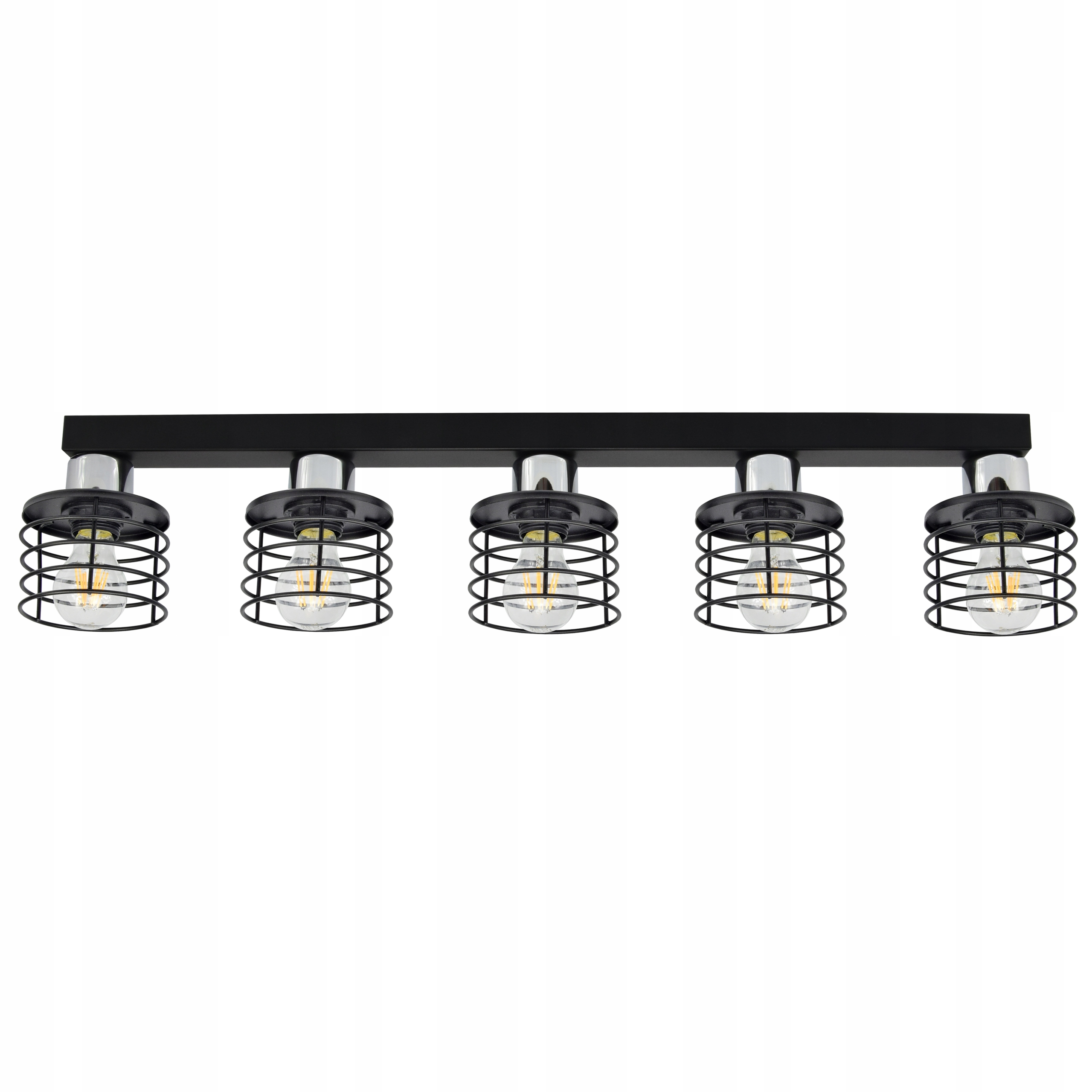 

Lampa Żyrandol Plafon Led Sufitowa Vigo Chrom E27