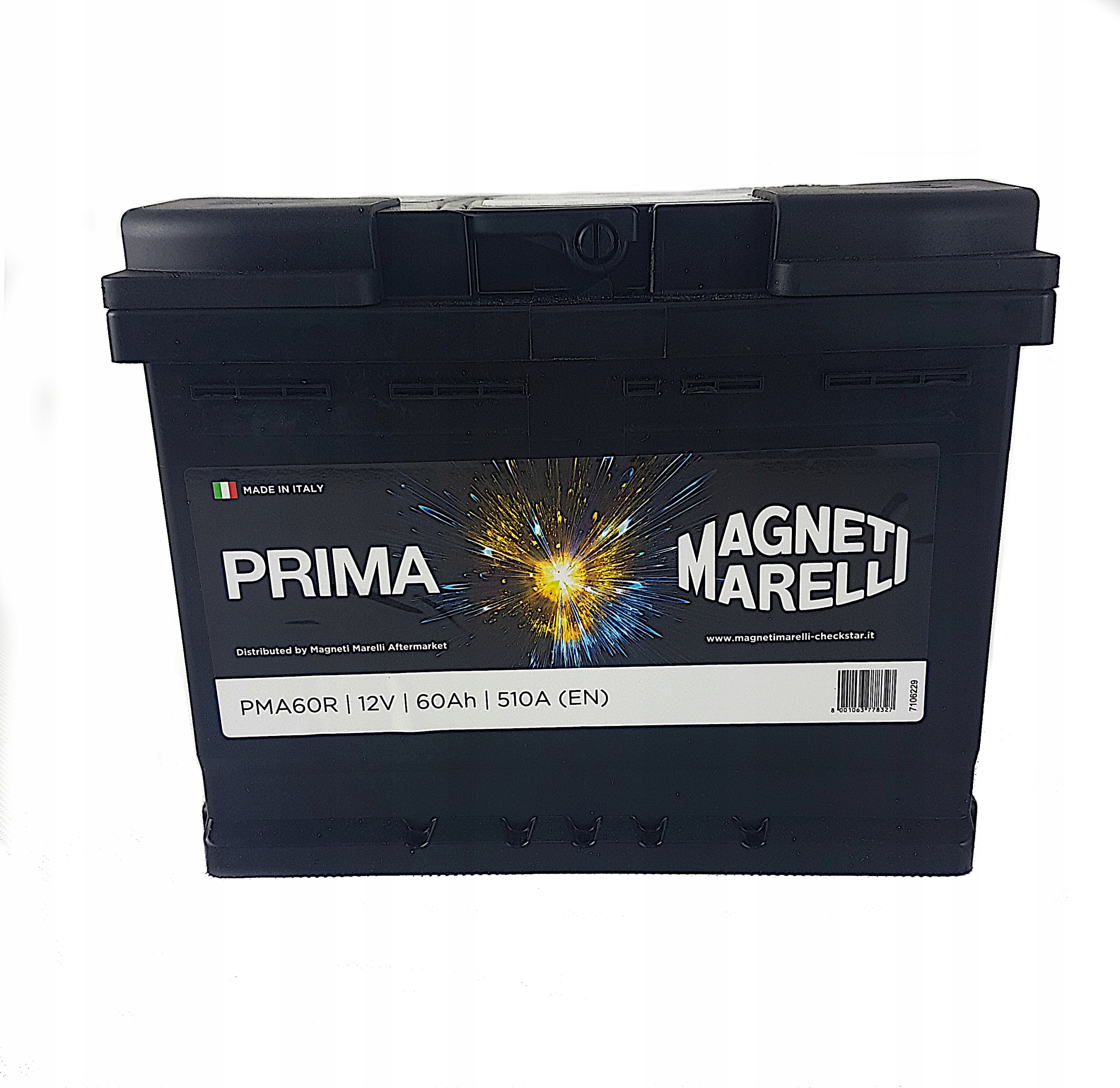 Magneti Marelli Car Battery 60AH 12V 520A Start & Stop QUANTUM ENERGY