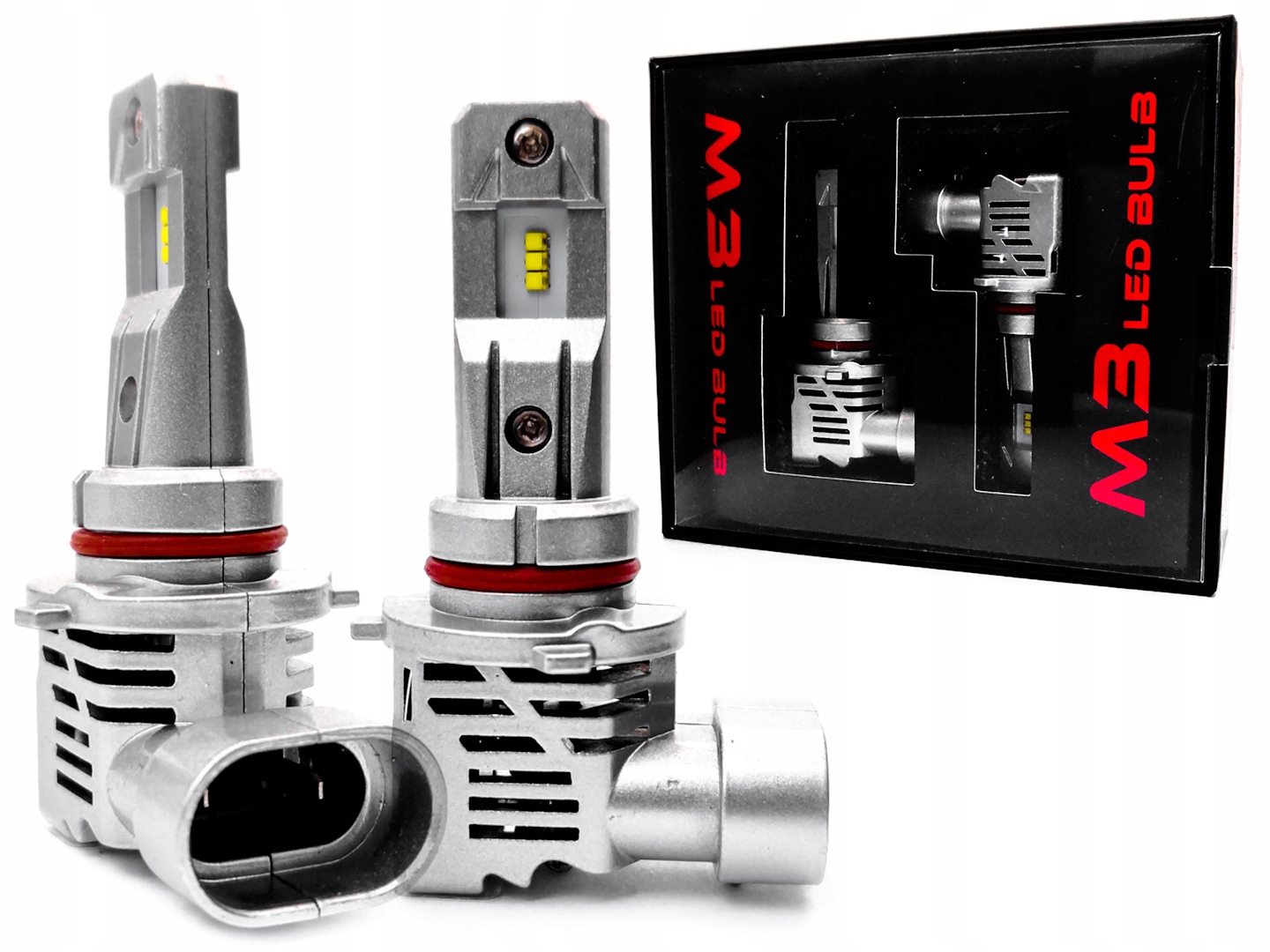 Zarowki Led HB4 9006 24000lm CanBus 9 30V Tytan Weight with packaging 0 5 kg