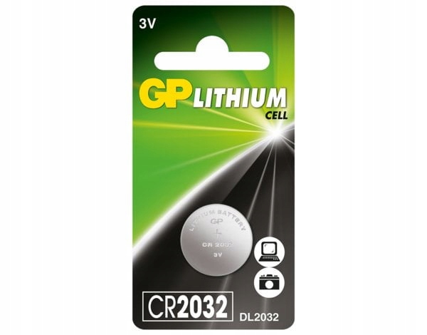 

Bateria litowa Gp CR2032 zegarkowa 3V DL2032 LiMnO