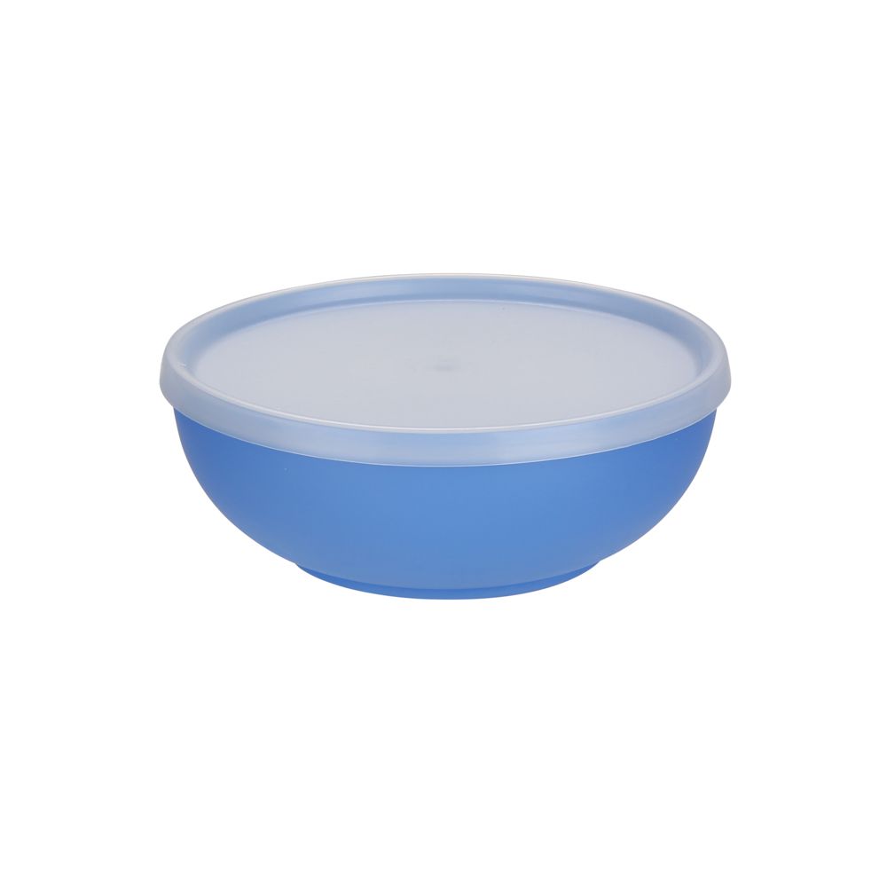 

Miska plastikowa pojemnik z pokrywką 17 cm blue