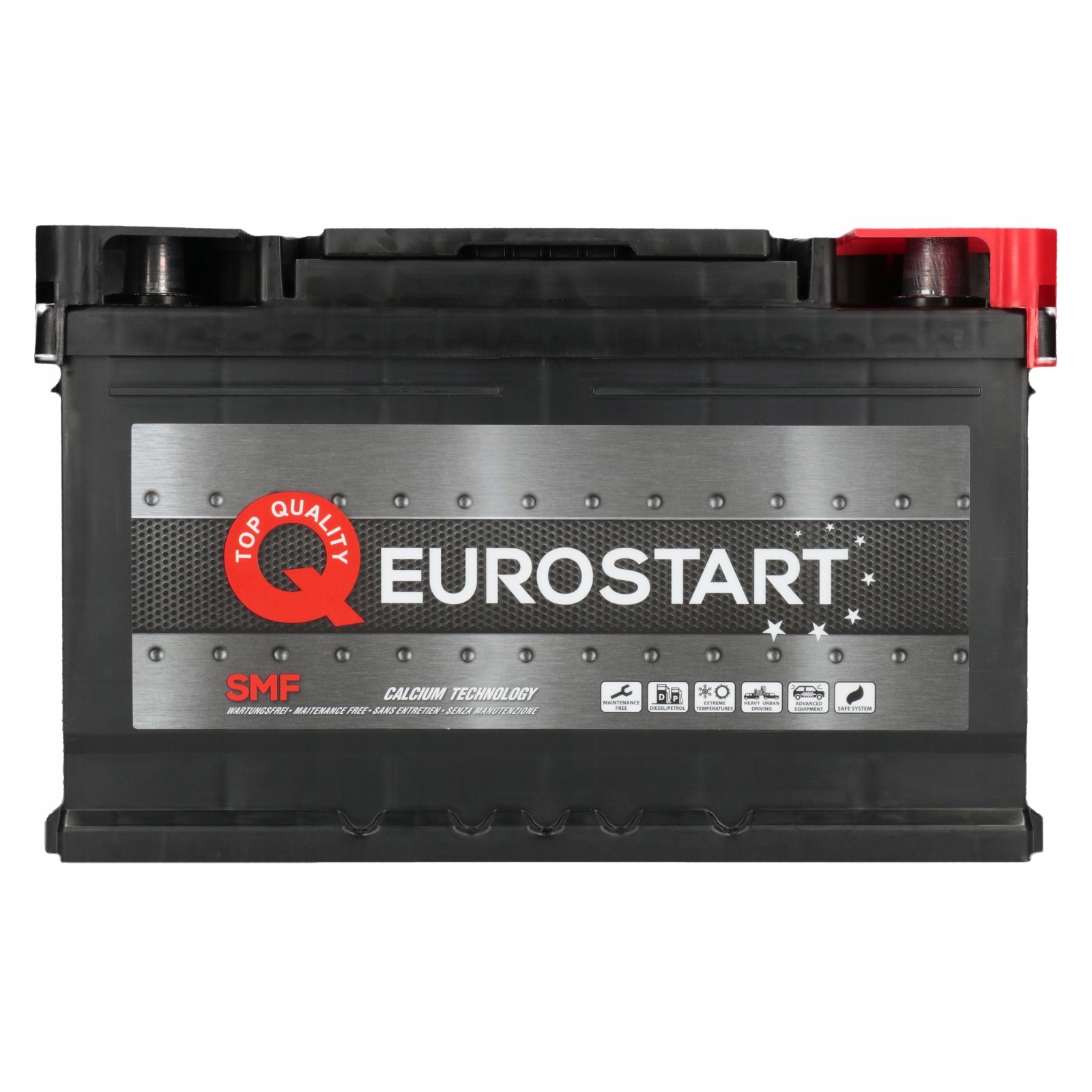 Akumulator Eurostart SMF 12V 75Ah 700A (EN) P+ Model HN75SMF