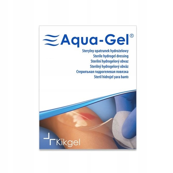 Opatrunek hydrożelowy Aqua-Gel 6cm x 12cm 1 szt EAN 5900656000032