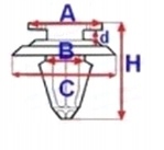 SPINKA WYCISZENIA POKRYWY SILNIKA AUDI A6 C5 C6 Producent części Inny