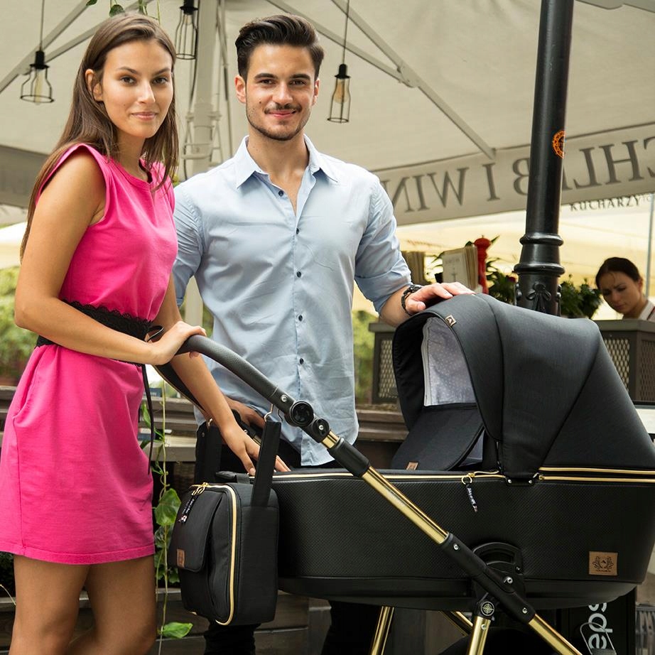 ADAMEX REGGIO SPECIAL EDITION wózek 2w1 @ Y-85 Rodzaj kół Żelowe