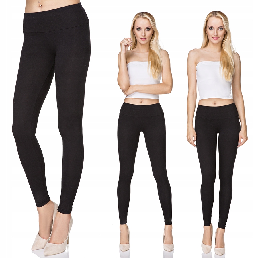 

Futuro Fashion - Długie Legginsy Z Panelem- Lwp-xl