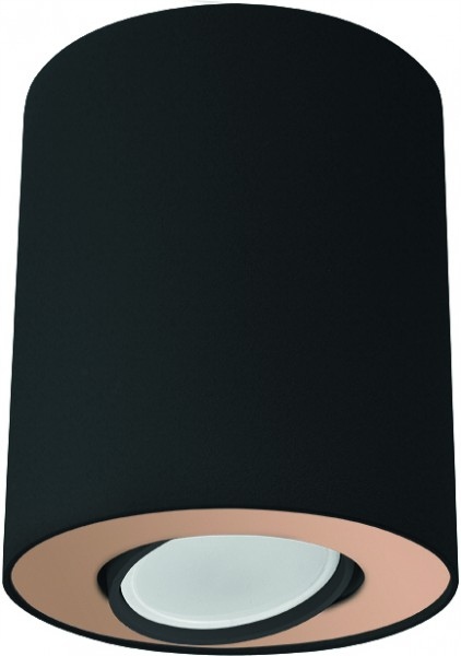 Nowodvorski Stropní svítidlo bodová stropní svítidlo tuba GU10 Led Set černá-zlatá