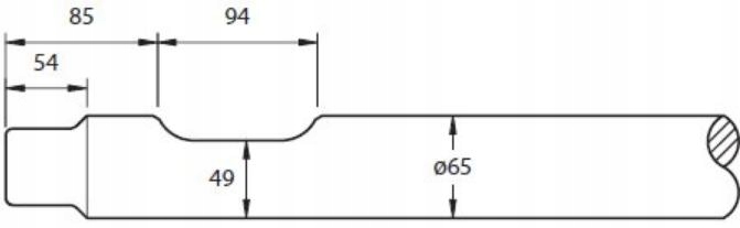 GROT KUJAK MLOT HYDRAULICZNY ARROWHEAD S40
