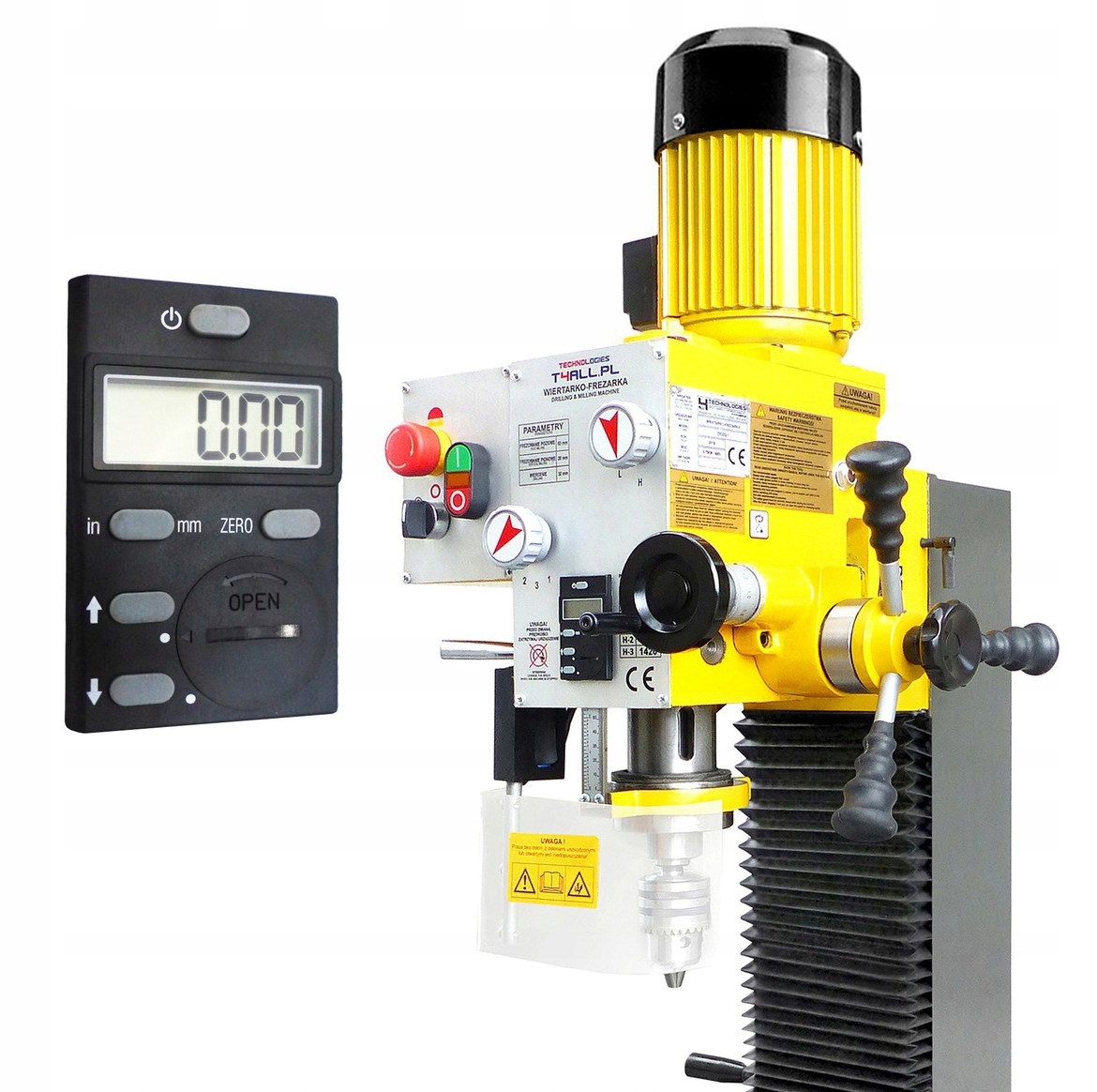 3W1 WIERTARKA FREZARKA GWINCIARKA 32MM 45 STOPNI Power 750 W