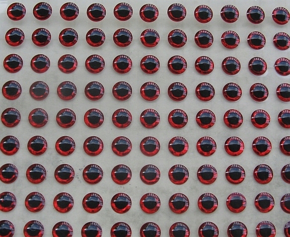 

Oczy 3D 5 mm - czerwone 100 szt.