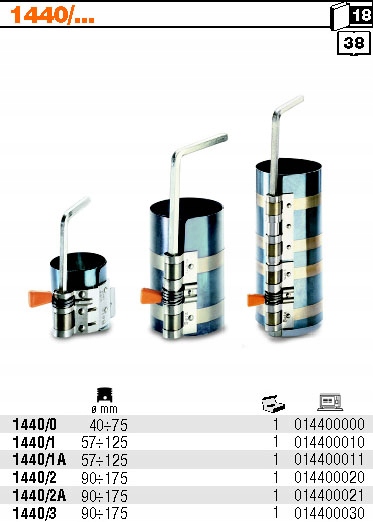 OPASKA SCISK DO PIERSC TLOK 57 125MM BETA 1440 1 Mark Beta