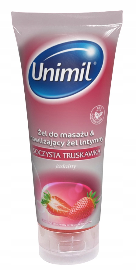 

Unimil Luscious żel do masażu Truskawka