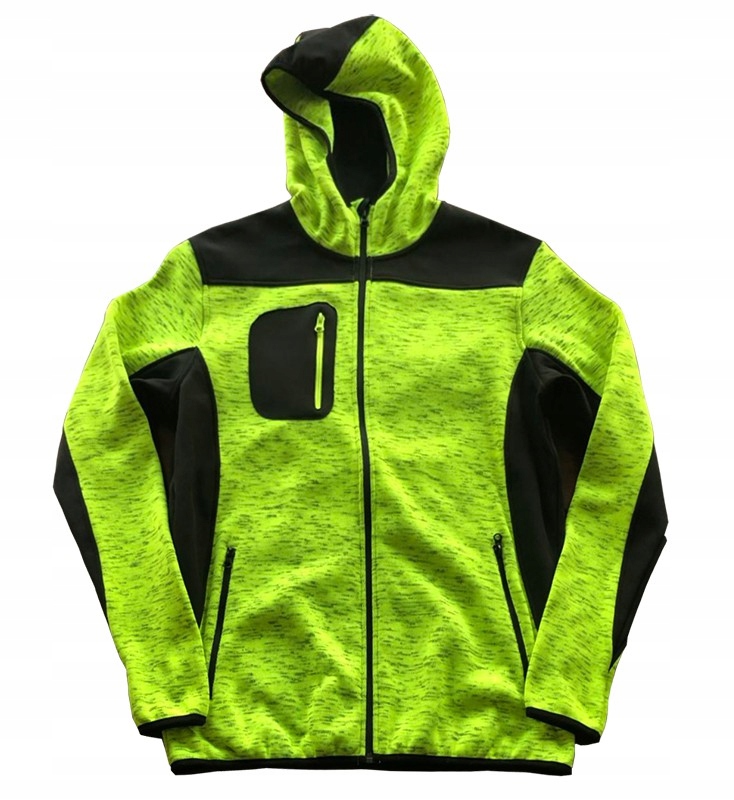 

Bluza z kapturem dziana żółta Aster XXL Softshell