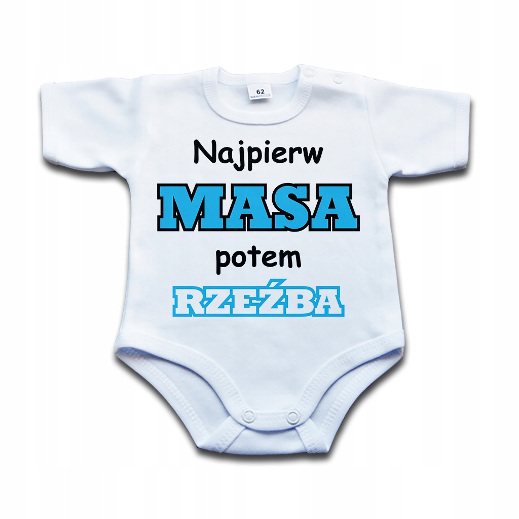 

Body niemowlęce Najpierw masa potem rzeźba - 62 kr