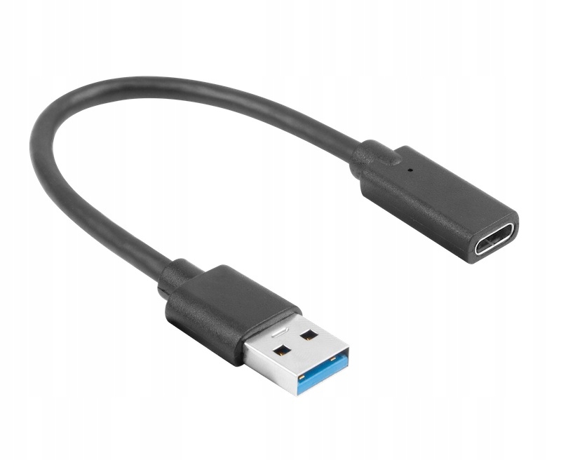Adapter USB 3.1 3.0 A Męski - USB-C Typ-C Żeński EAN (GTIN) 5901969423037