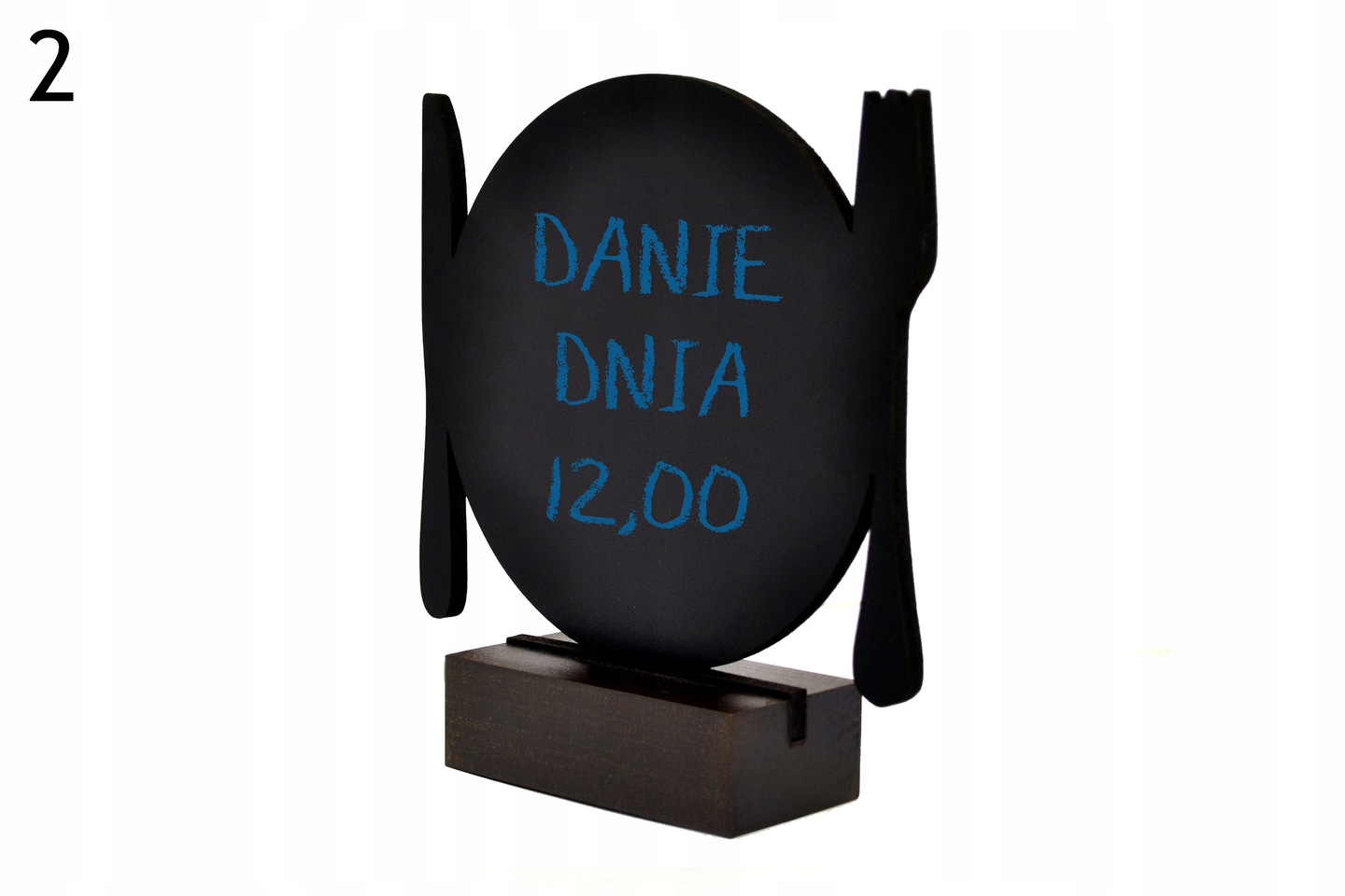 TABLICZKA KREDOWA MENU NA STOLIK DO RESTAURACJI Marka Feniks