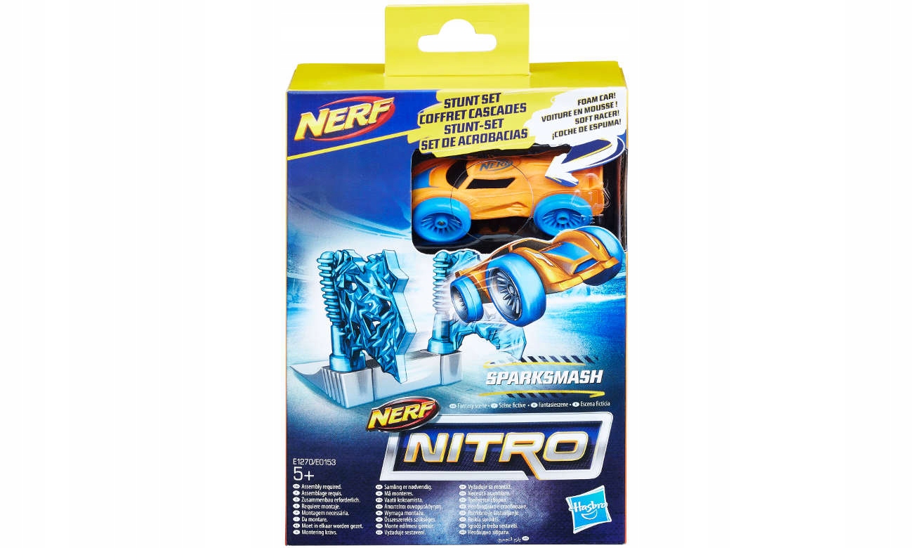 HASBRO NERF NITRO SPARKSMASH SAMOCHODZIK CARS AUTO Bohater Inny