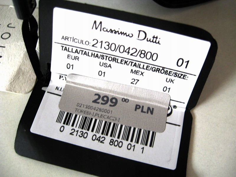 Neseser/saszetka Massimo Dutti NOWA!!! od L02 Rodzaj inny