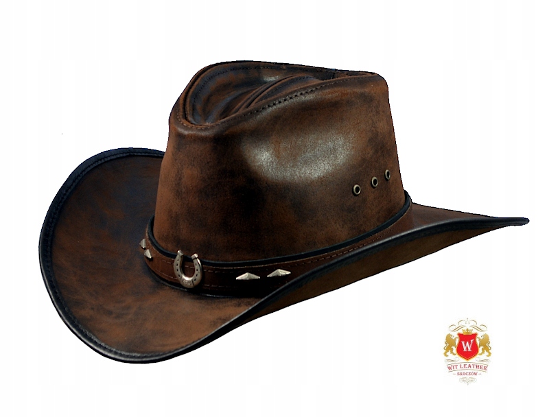 Kovbojský klobouk western country kožený Benson Witleather Skoczów