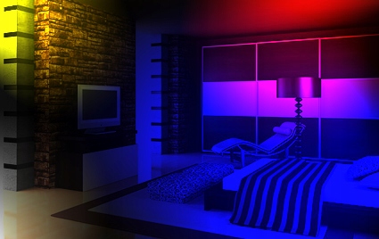 REFLEKTOR HALOGEN LED 20W RGB 16 KOLORÓW + PILOT Moc znamionowa 20 W