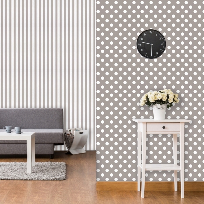 TAPETY RASCH GROSZKI KROPKI KÓŁKA BEŻOWA 268682 EAN (GTIN) 5907559268682