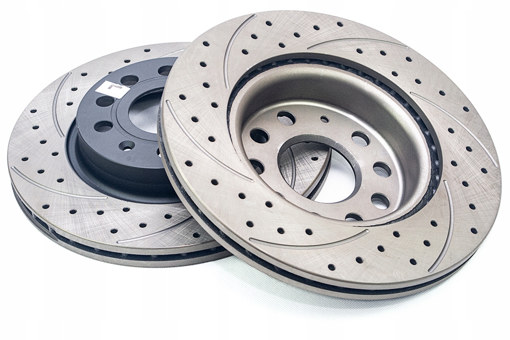 TUNING Tarcze Klocki PRZOD Skoda Octavia 2 04 13r Installation side Front