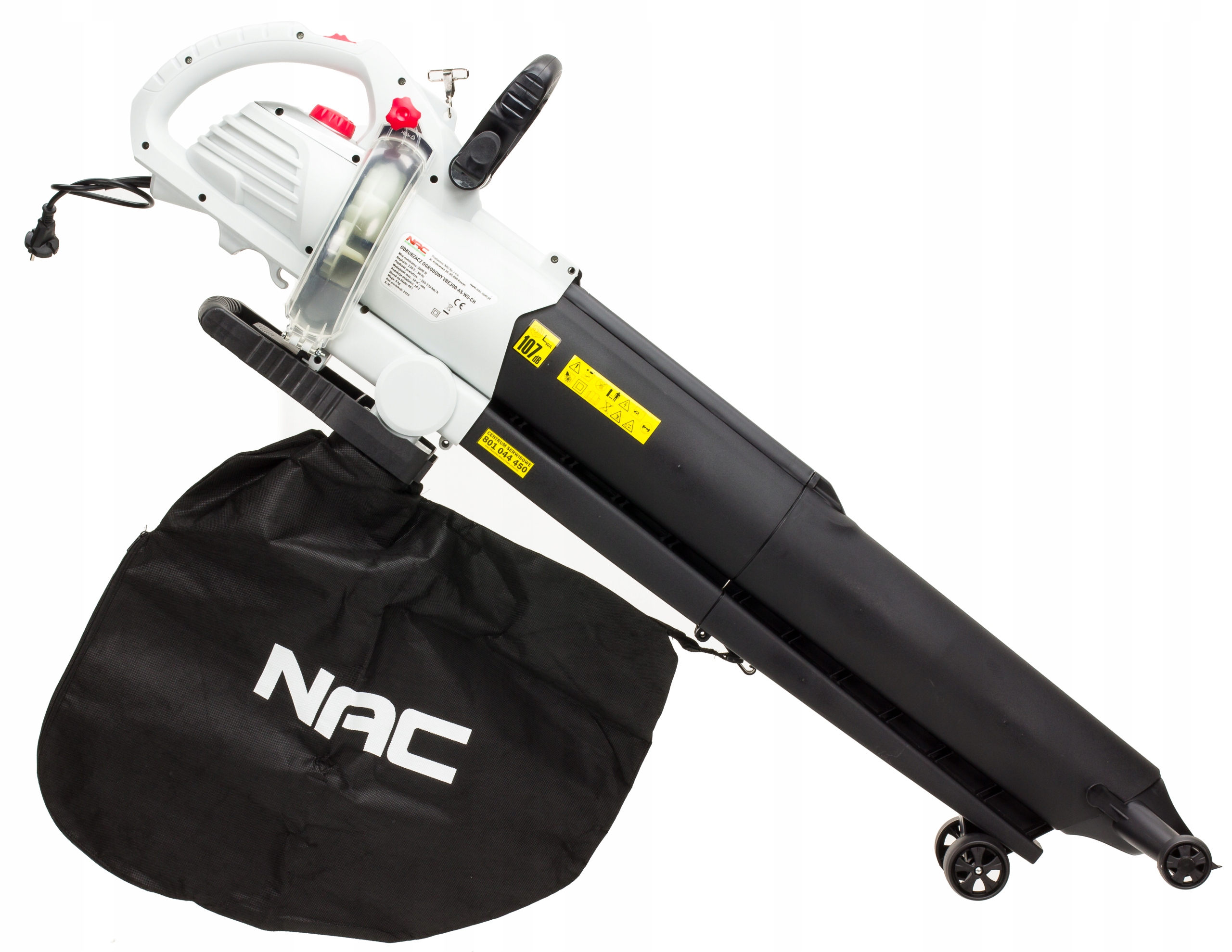 Fúkač listov Nac, 3000 W, Vbe300A-As-Ws-Ch