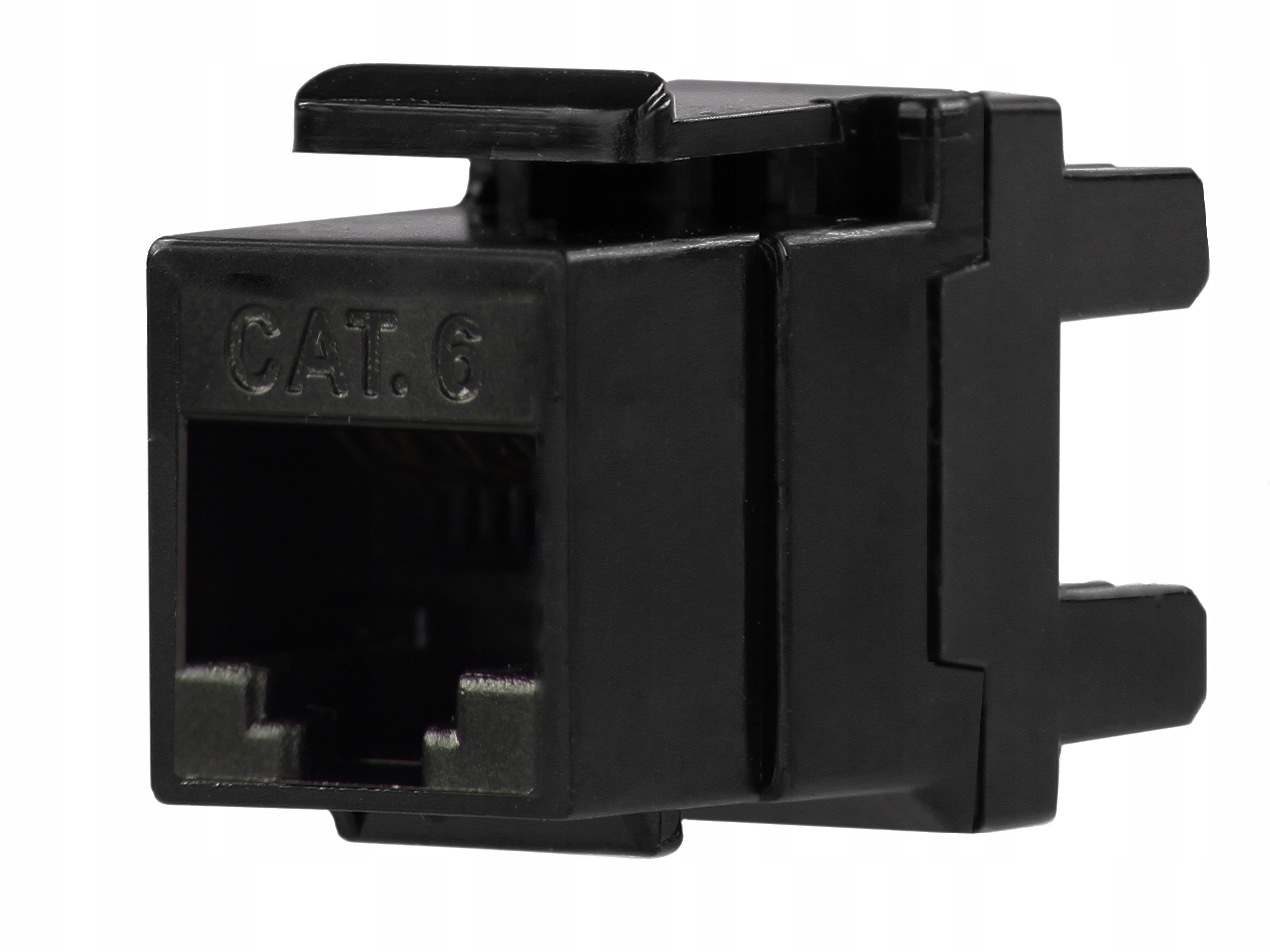 

Mediabox 45x45 Keystone RJ45 Utp kat.6 czarny Neku