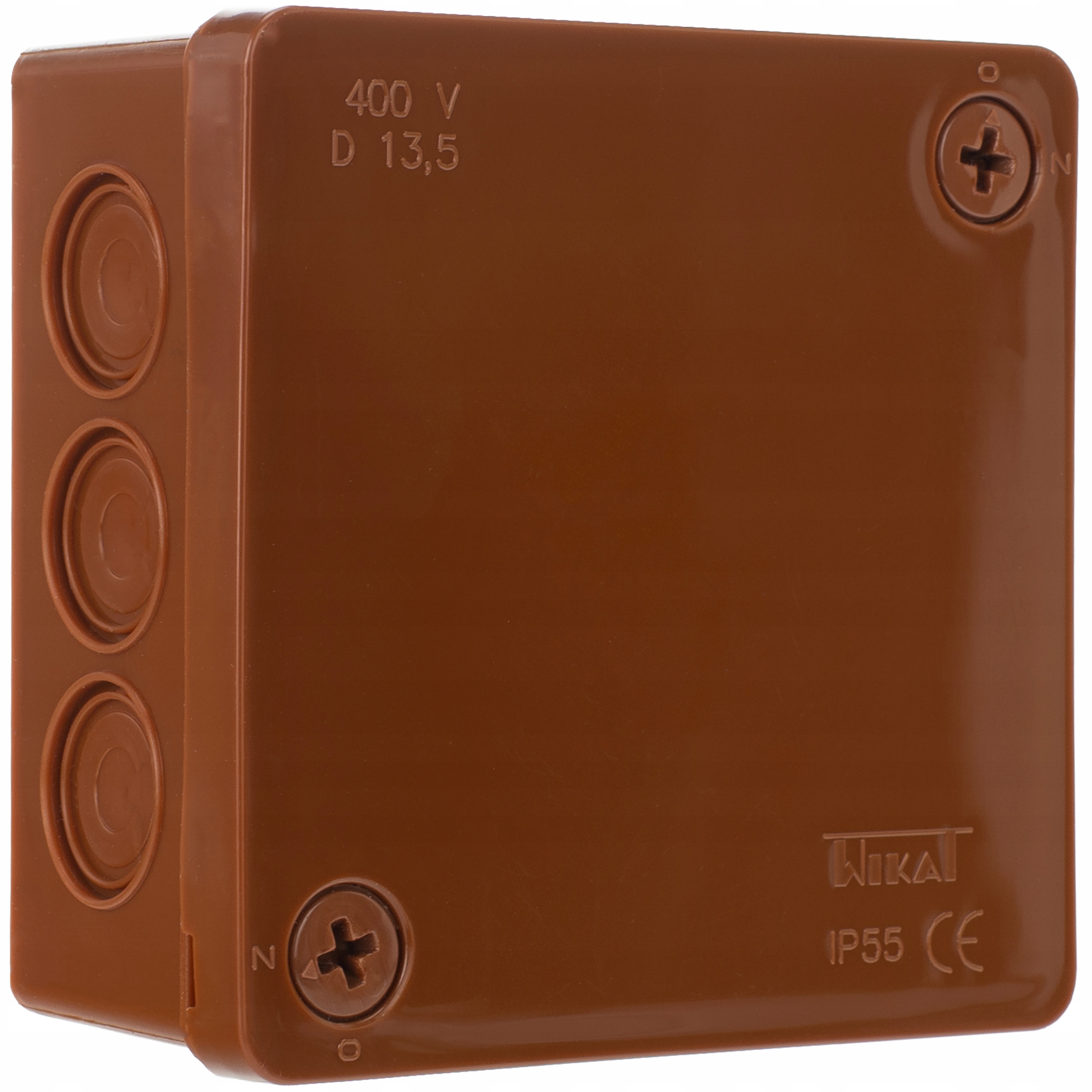 

Puszka natynkowa hermetyczna brąz 86x86x40 IP55