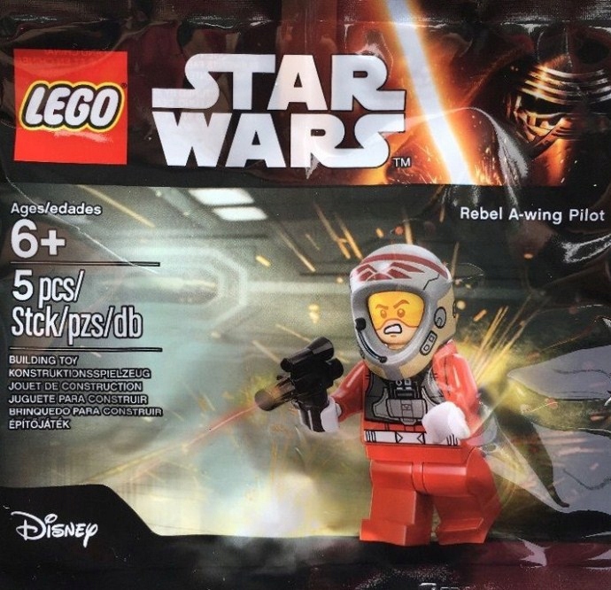 Lego 5004408 Rebel A-wing pilot Star Wars Polybag Nový