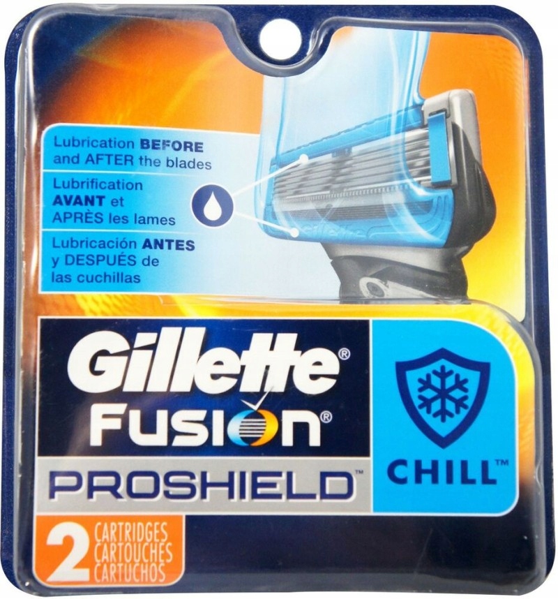 Gillette Fusion Proshield 2 ks náhradní čepele Boston