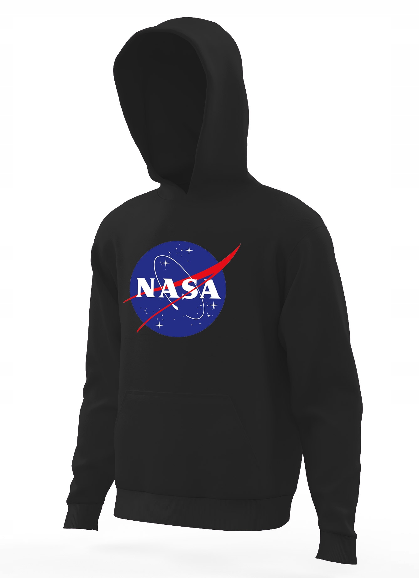 

Bluza Nasa, dziecięca na prezent, czarna r. 152
