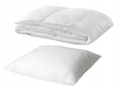 

Kołdra Ikea Silvertopp 150x200 i poduszka 50x60