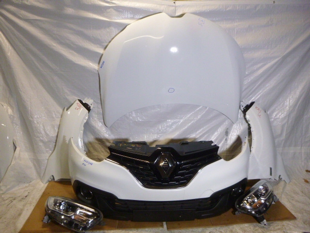 RENAULT KADJAR 4X PDC PRZÓD ZDERZAK MASKA LAMPY