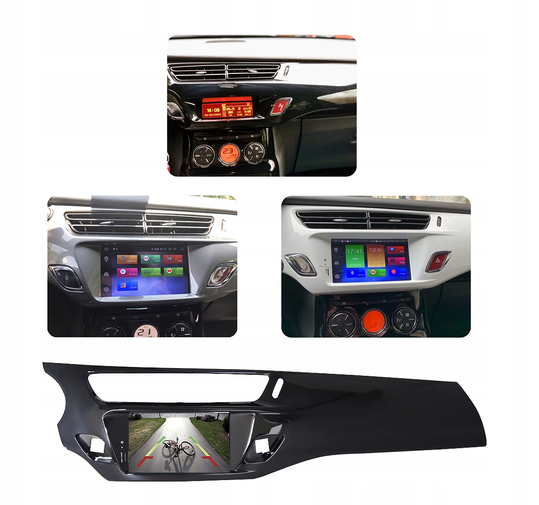 2 din CarPlay PX6 Android 13 Auto For Citroen C3 DS3 2010 - 2016