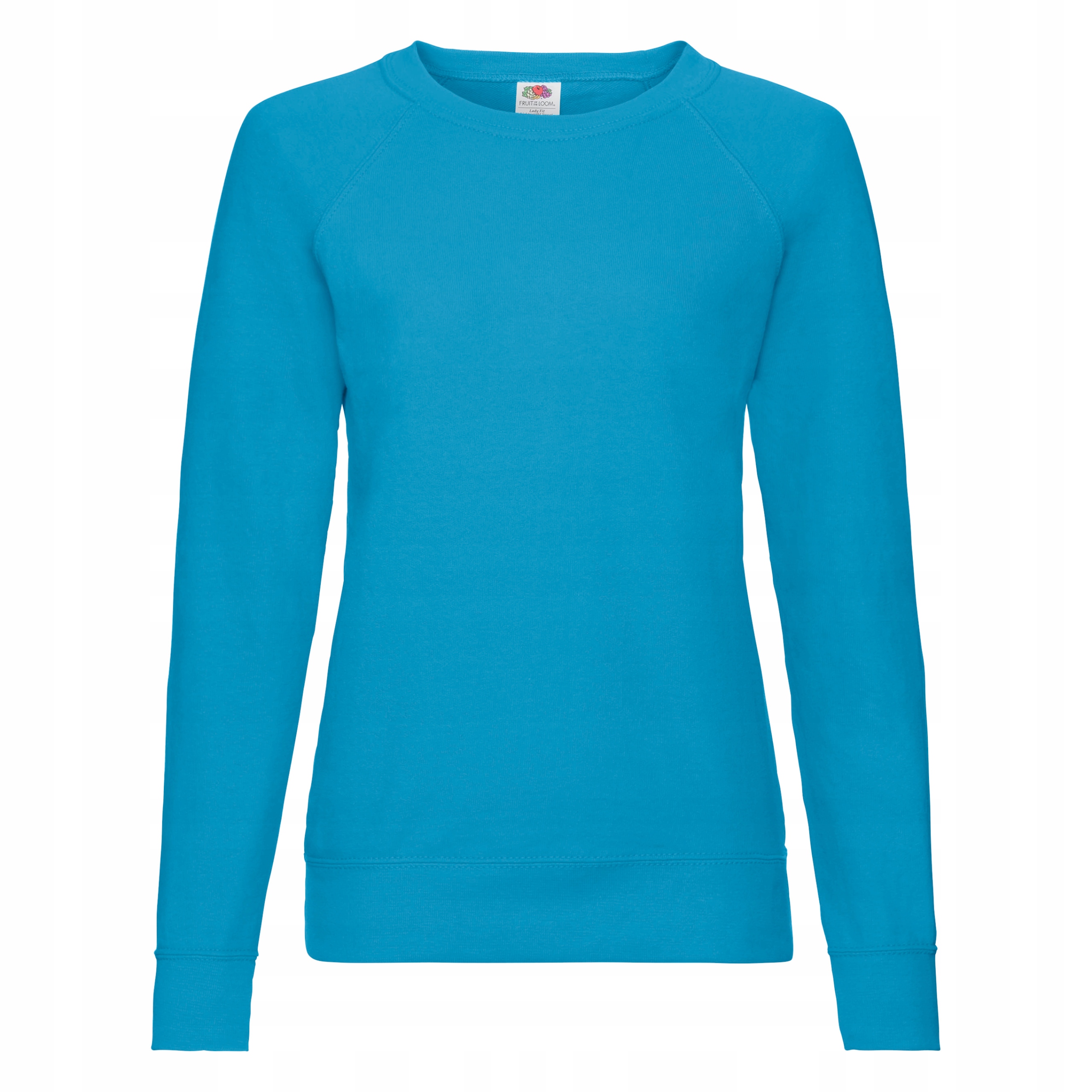 

Damska Bluza Prosta - Fruit - Light azure blue XXL